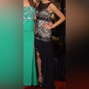 Sue Wong RARE 1920’s style high-low gown